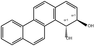 CHRYSENE-TRANS-3,4-DIHYDRODIOL Structure