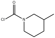 1-피페리딘카르보닐클로라이드,3-메틸-(9CI) 구조식 이미지