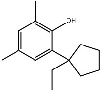 2-(1-этилциклопентил)-4,6-ксиленол структурированное изображение