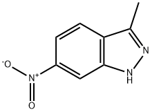 3-Methyl-6-nitroindazole 구조식 이미지