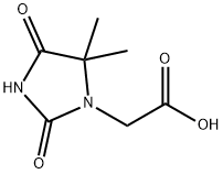 (5,5-DIMETHYL-2,4-DIOXO-IMIDAZOLIDIN-1-YL)-ACETIC ACID Structure