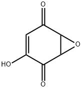 7-Oxabicyclo[4.1.0]hept-3-ene-2,5-dione,  3-hydroxy- 구조식 이미지