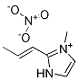 1-propenyl-3-MethyliMidazoliuM nitrate 구조식 이미지