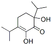 2-Cyclohexen-1-one, 2,6-dihydroxy-3,6-bis(1-methylethyl)- (9CI) 구조식 이미지