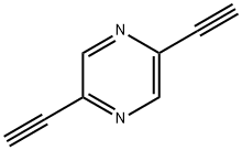 피라진,2,5-디에티닐-(9CI) 구조식 이미지