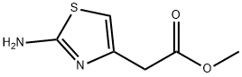 메틸2-아미노-4-티아졸아세테이트 구조식 이미지