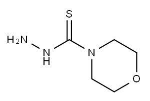 4-Morpholinethiocarbonylhydrazide Structure