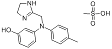 Phentolamine mesilate Structure