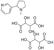 Nicotine ditartrate Structure