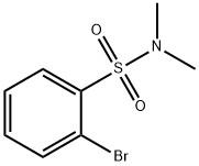 2-Bromo-N,N-dimethylbenzenesulphonamide Structure