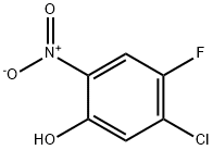 5-Chloro-4-fluoro-2-nitrophenol Structure