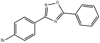 3-(4-브로모페닐)-5-페닐-1,2,4-옥사디아졸 구조식 이미지