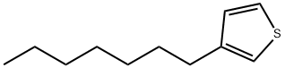 3-N-HEPTYLTHIOPHENE 구조식 이미지