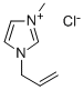 1-ALLYL-3-METHYLIMIDAZOLIUM CHLORIDE 구조식 이미지