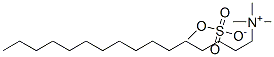 hexadecyltrimethylammonium methyl sulphate Structure