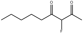 2,4-Nonanedione,  3-fluoro- Structure