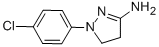 1-(4-CHLORO-PHENYL)-4,5-DIHYDRO-1H-PYRAZOL-3-YLAMINE Structure
