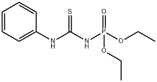 1-diethoxyphosphoryl-3-phenyl-thiourea Structure