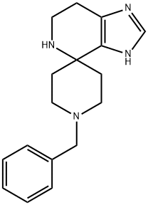 1'-Benzyl-3,5,6,7-tetrahydrospiro[imidazo[4,5-c]pyridine-4,4'-piperidine Structure