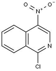 1-Chloro-4-nitroisoquinoline Structure