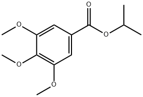 1-methylethyl 3,4,5-trimethoxybenzoate 구조식 이미지