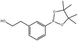 2-(3-(4,4,5,5-tetraMethyl-1,3,2-dioxaborolan-2-yl)phenyl)ethanol 구조식 이미지