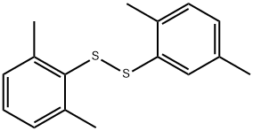 2,5-xylyl 2,6-xylyl disulphide  구조식 이미지