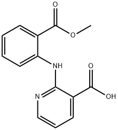 2-(2-methoxycarbonyl-phenylamino)-nicotinic
acid 구조식 이미지