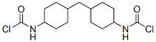 N,N'-[Methylenebis(4,1-cyclohexanediyl)]bis(chloroformamide) 구조식 이미지