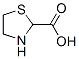 티아졸리딘-2-카르복실산 구조식 이미지
