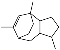 1,2,3,3a,4,7,8,8a-Octahydro-1,4,6-trimethyl-4,7-ethanoazulene 구조식 이미지