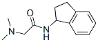 N-(2,3-dihydro-1H-inden-1-yl)-2-dimethylamino-acetamide Structure