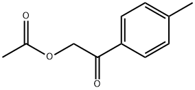 2-(4-Methylphenyl)-2-oxoethyl acetate 구조식 이미지