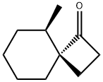 Spiro[3.5]nonan-1-one, 5-methyl-, trans- Structure