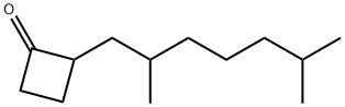 2-(2,6-디메틸헵틸)사이클로부타논 구조식 이미지