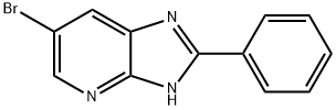 6-BROMO-2-PHENYL-1H-IMIDAZO[4,5-B]PYRIDINE Structure