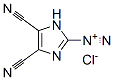 4,5-dicyano-1H-imidazole-2-diazonium chloride Structure