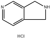 2,3-DIHYDRO-1H-PYRROLO[3,4-C]PYRIDINE HYDROCHLORIDE 구조식 이미지