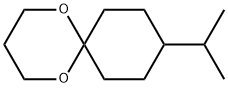 9-isopropyl-1,5-dioxaspiro[5.5]undecane 구조식 이미지