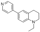 1-ETHYL-6-(4-PYRIDINYL)-1,2,3,4-TETRAHYDROQUINOLINE Structure