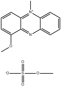 1-Methoxy-5-methylphenazinium methyl sulfate Structure