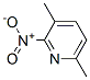 Pyridine,  3,6-dimethyl-2-nitro- 구조식 이미지