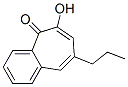 5H-Benzocyclohepten-5-one, 6-hydroxy-8-propyl- (9CI) 구조식 이미지