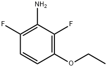 Benzenamine, 3-ethoxy-2,6-difluoro- (9CI) Structure