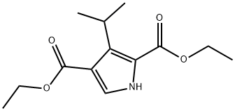 디에틸3-ISOPROPYL-1H-PYRROLE-2,4-DICARBOXYLATE 구조식 이미지