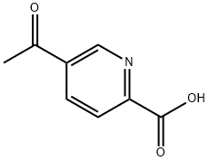 5-ACETYLPYRIDINE-2-CARBOXYLIC ACID Structure