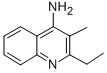 2-ETHYL-3-METHYL-4-QUINOLINAMINE Structure