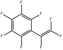 Octafluorostyrene Structure