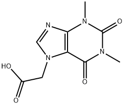 Theophylline-7-acetic acid Structure