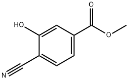 Methyl 4-cyano-3-hydroxybenzoate Structure